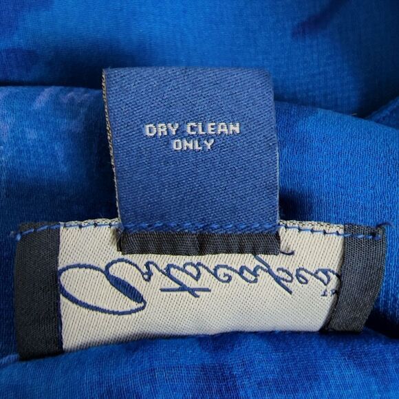 ARTSCAPES Blue Panorama Scenic Print Semi Sheer Top Size 1X (2239) - Picture 6 of 6